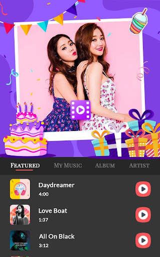 Birthday Video Editor & Maker screenshot 2
