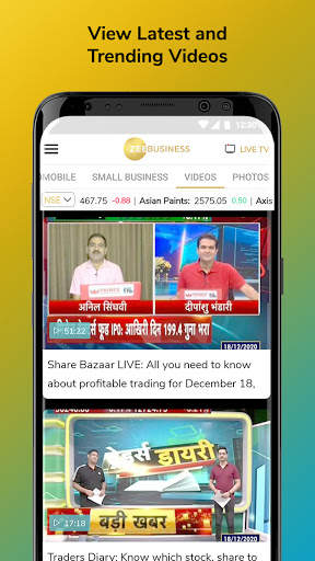 Zee Business: NSE, BSE & Marke screenshot 7