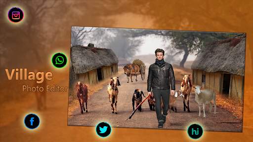 Village Cut Paste photo Editor screenshot 4