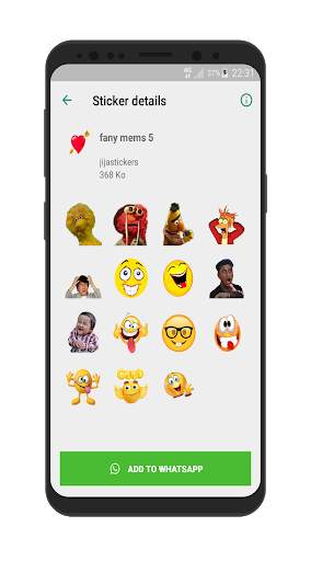 Funny Memes Stickers for WhatsApp - WAStickerApps screenshot 5