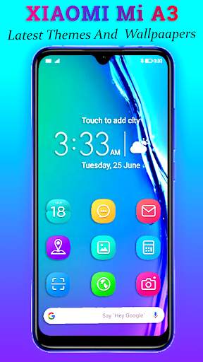 Theme for Xiaomi Mi A3 | launcher for Xiaomi mi A3 screenshot 2