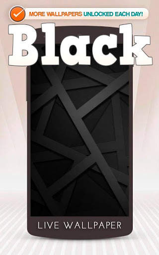 Black Wallpaper screenshot 1