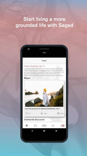 Saged: Healing sessions & Rituals screenshot 2