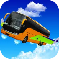 Flying City Bus Simulator 2016 icon