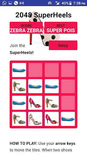 2048 - Super Heels screenshot 4