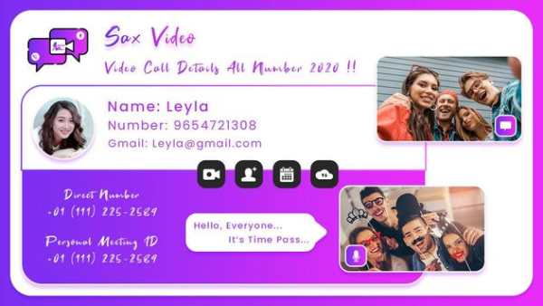 Sax Video Call - Live Talk Video Call screenshot 3