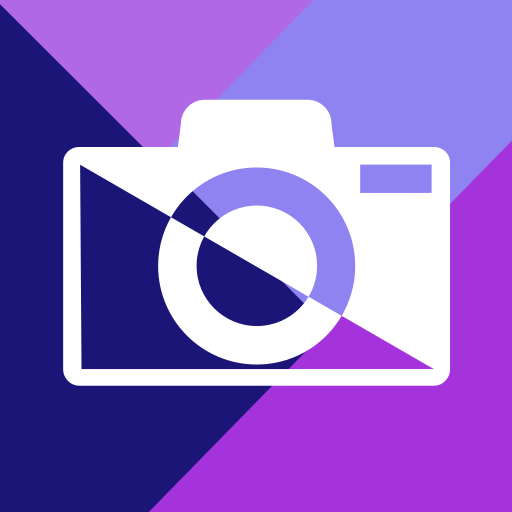 Purple Camera Live ( green to purple) icon