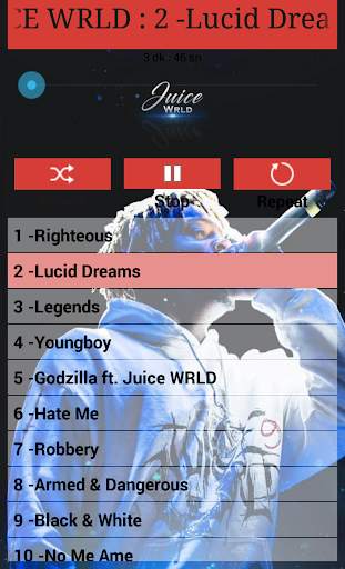 Juice W.R.L.D Songs Offline screenshot 2