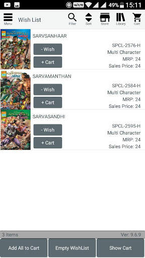 Raj Comics (Hindi Comic) скриншот 4