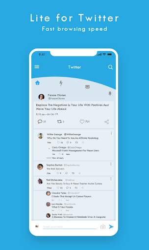 Lite for Twitter - Faster for Twitter - Lite App screenshot 4