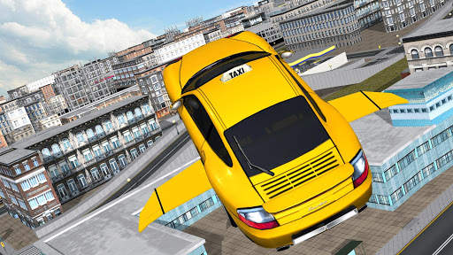 Volar simulador de coches Taxi screenshot 7