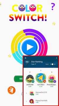 Color Infinity - Bird Switch Color screenshot 1
