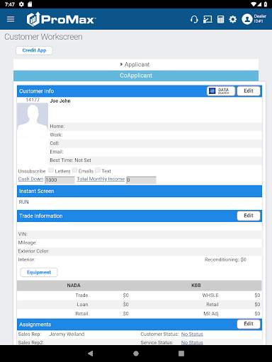 ProMax Mobile App screenshot 12