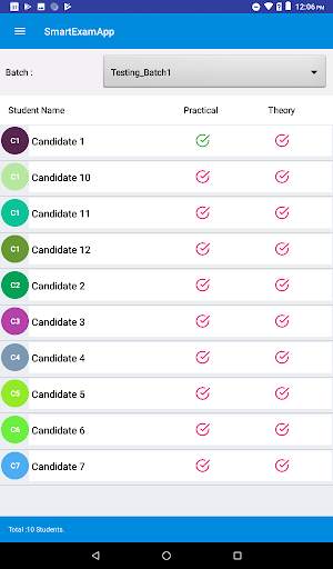 Smart Exam App screenshot 1
