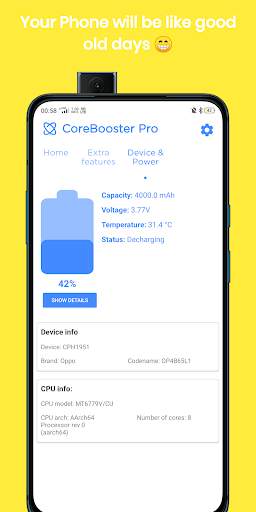 CoreBooster - Device and Game Booster screenshot 5