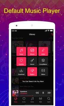 Default Music Player screenshot 1