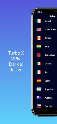 Turbo-X VPN - Free, VPN Fast-Secure Master VPN screenshot 2
