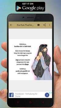 Kartun Muslimah Status WA screenshot 7