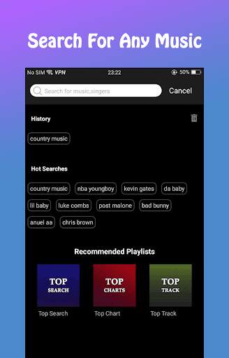 Tuner Radio - Mp3 player screenshot 2