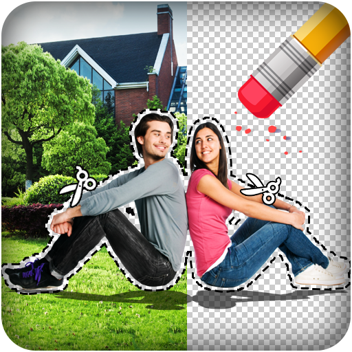 Magic Cut Paste Photo Editor - Background Eraser icon