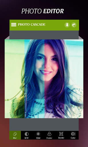 Photo Cascade Photo Editor 1 تصوير الشاشة