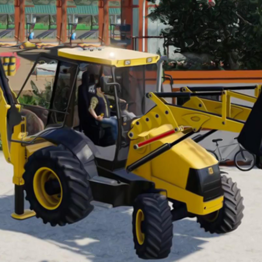 Backhoe Loader Dozer Simulator icon