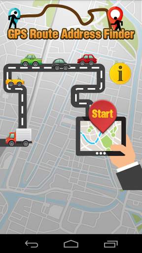 GPS Route Address Finder screenshot 1