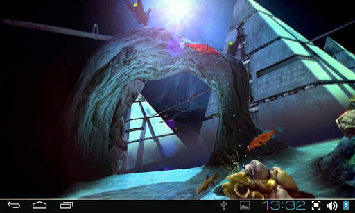 Atlantis 3D Pro Live Wallpaper screenshot 7