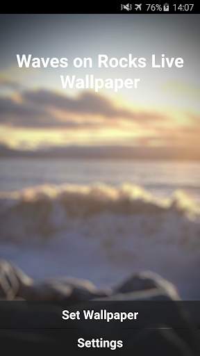 Waves on Rocks Video Wallpaper screenshot 5
