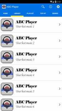 ABC Music Player screenshot 2