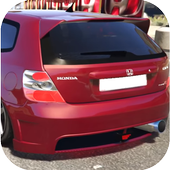 Car Parking Honda Civic Type-R Simulator icon