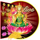Live Goddess Laxmi Keyboard Theme 10001002
