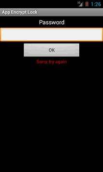 App Encrypt Lock (Free) screenshot 6
