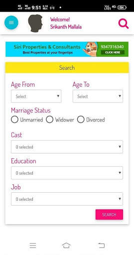 Siri Matrimony screenshot 3
