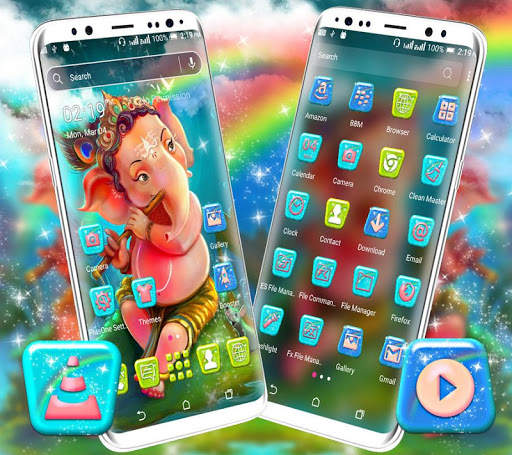 Ganeshji Launcher Theme скриншот 2