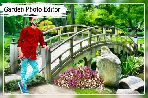 Garden photo frames : Photo Editor screenshot 4