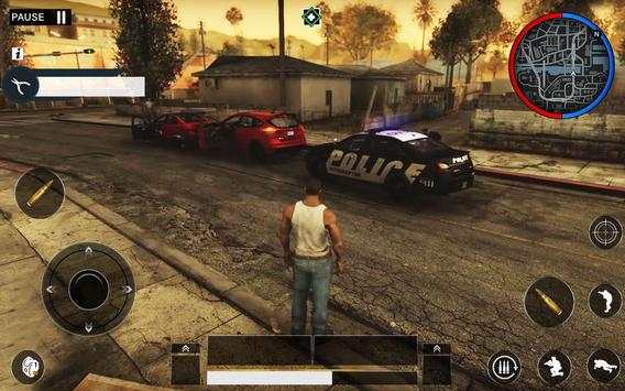 Grand Gangster Auto Theft Crime City San Andreas स्क्रीनशॉट 4
