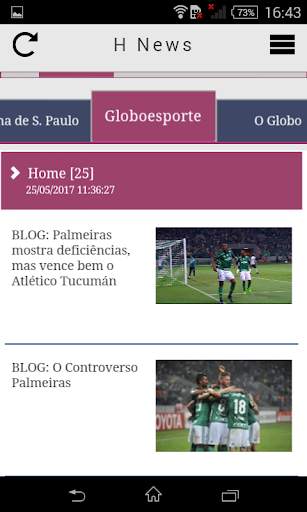 H News - Notícias Brasil screenshot 1