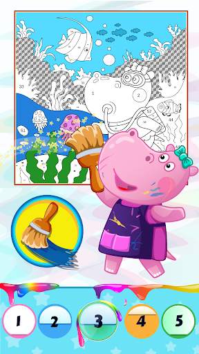 Color by Number for Kids screenshot 2