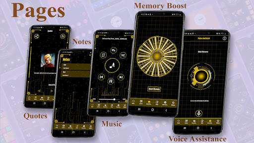 Hi-tech Themer Launcher 2022 screenshot 2