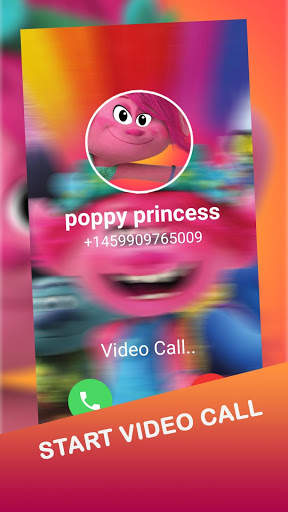 Call from poppy Chat   video call (Simulation)‏ screenshot 6