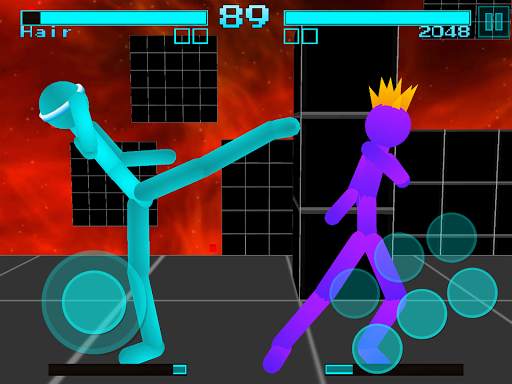 Stickman Fighting Neon Warrior screenshot 13