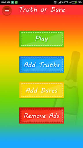 Truth or Dare for Adults & Teens screenshot 1