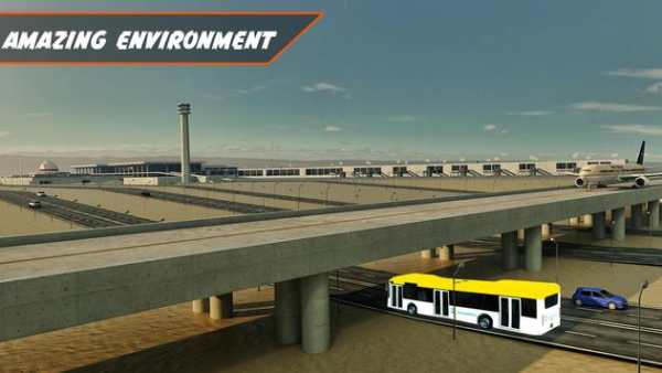 Airport Bus Simulator 2019 : Bus Racing Game 3D screenshot 1