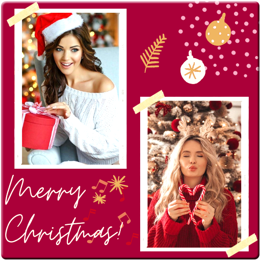 Merry Christmas Photo Editor icon