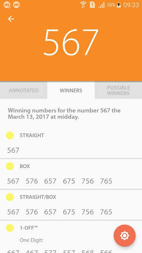 7 Lottery - Lotto Prediction 5 تصوير الشاشة