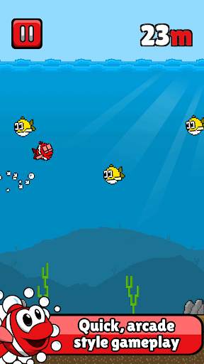 Mini Fish: Downstream Dash स्क्रीनशॉट 3