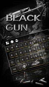 Black Gun Keyboard screenshot 1