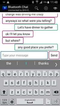 FreeBluetoothChat 3 تصوير الشاشة