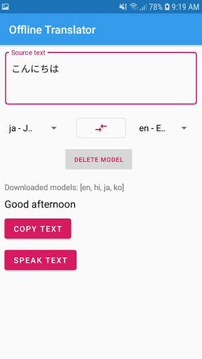 Offline Translator screenshot 1